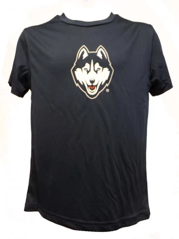 New UCONN Huskies Unisex Youth Sizes S-M-L-XL Navy Performance Shirt $18 Cover