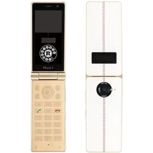 FREETEL MODE1 RETRO II ANDROID FLIP PHONE UNLOCKED White RETRO 2 MD-06PWH NEW - Picture 1 of 8