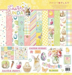 PhotoPlay Paper - Easter Sunday 12x12 Collection Pack Kit Papers + Stickers - Picture 1 of 3