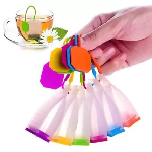 6 Pcs Silicone Tea Infusers Tea Strainer Infuser Leaf Filter Diffuser Bag Sha... - Picture 1 of 7