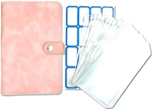 Budget Binder with Cash Envelopes Leather Notebook Binder 12 PCS FREE SHIPPING - Picture 1 of 5