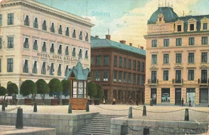 Postcard Sweden Goteborg Hotellplatsen Circa 1908 - Picture 1 of 2