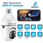 360° 1080P IP E27 Light Bulb Camera Wi-Fi IR Night Smart Home Wireless Security