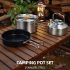Portable Camping Cookware Set for 45 People Folding Design Easy Storage