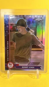 2024 Topps Chrome US Olympic Hopefuls Refractors Sunny Choi #64 - Picture 1 of 2
