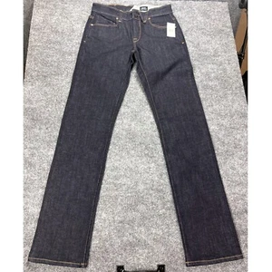 Volcom Solver Modern Straight Denim Jeans Dark Wash New With Tags 28x34 - Picture 1 of 10