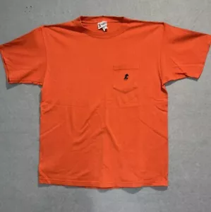 Walt Disney World vintage orange pocket tee with Mickey Mouse large - Picture 1 of 3