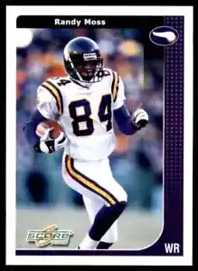 2002 Score #126 Randy Moss (VIKINGS) - Picture 1 of 1