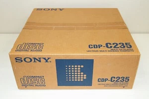 ¡¡Nuevo!! ¡¡Sellado!! Reproductor de discos compactos carrusel cambiador de 5 CD Sony #cdp-ce235 de colección - Imagen 1 de 5