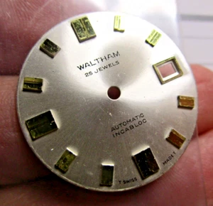 RARE SWISS WALTHAM WATCH FACE wlt - Picture 1 of 4