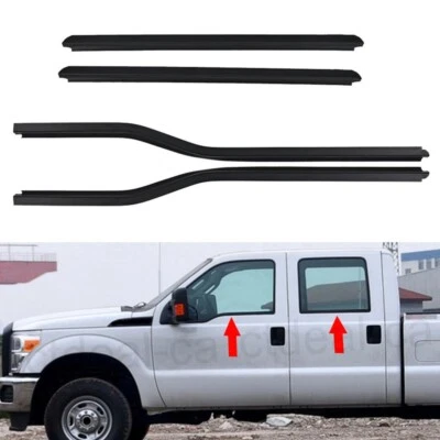 Weatherstrip Window Outer Belt Molding For Ford F250 F350 F450 Super Duty 99-16 Foto 1 de 4