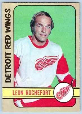 LEON ROCHEFORT 1972-73 O-PEE-CHEE 72-73 NO 204 NRMINT+             52577 - Image 1 of 2