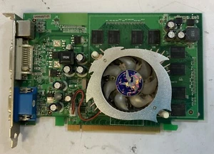 Asus Nvidia GeForce 8500 GT 256 MB DDR2 PCI Express x16 Video Card-Q5D - Picture 1 of 4