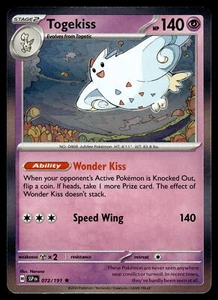Togekiss H 072/191 SV08: Surging Sparks Pokemon - Imagen 1 de 2