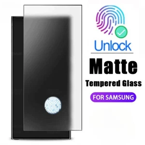 Matte Tempered Glass Screen Protector for Samsung Galaxy S24 S23 Plus S24 Ultra - Picture 1 of 5