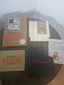 The Legend of Zelda - OVP Komplett - Sammlerzustand - Nintendo NES PAL B - CIB 