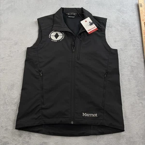 NEU Marmot Approach Weste schwarz Full Zip Softshell wasserabweisend Herren Gr. S - Bild 1 von 9