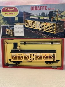 COCHE JIRAFA TRI-ANG HORNBY R.348 Escala OO Modelo Vagón En Caja Excelente Estado - Imagen 1 de 14