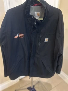 Carhartt Storm Defender Relaxed Fit Heavyweight Softshell Jacket Black Men's L - Picture 1 of 11