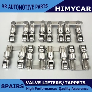 RACING RETROFIT SOLID ROLLER VALVE LIFTERS FOR SBC CHEVY/GM 265-400 LINK BAR - Picture 1 of 5