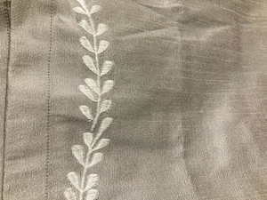 Charter Club Embroidered Cal King Bedskirt 16” Drop Beige - Picture 1 of 4