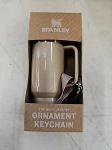 Stanley Mini Quencher Ornament Keychain - Gold - “Honey Talks” - NEW - Picture 1 of 2