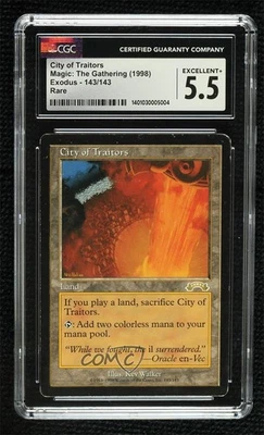 City of Traitors Magic: Exodus CGC 5.5 1998 - Image 1 of 2