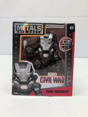 Marvel Civil War Captain America War Machine Jada Toys Die Cast M59 NIP 97713 - Image 1 of 4