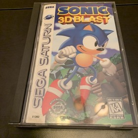 Sega Saturn SONIC 3D BLAST Complete in Box With Registration Card