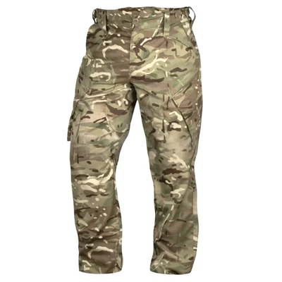 Pantalones de Combate Edición Ejército Británico MTP PCS Camuflados Algodón Militar Carga Marrón Beige Foto 1 de 4