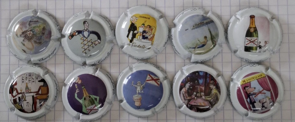 Série capsules de champagne De Castellane  - Photo 1/1