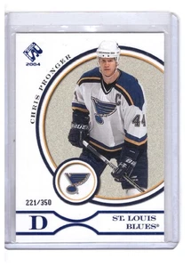Tarjeta paralela azul Chris Pronger 2003-04 Pacific Private Stock Reserve #86/350 - Imagen 1 de 1