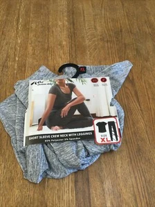Jackson Hole Essentials XL Damen Kurzarm Rundhals Active Shirt grau - Bild 1 von 2