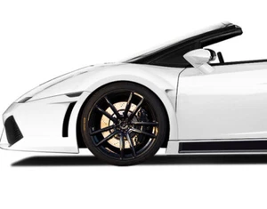 AF-1 Wide Body Front Fender Flares (GFK) 2PC for 2004-2008 Gallardo - Picture 1 of 5