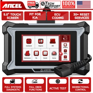 ANCEL DS160 OBD2 Escáner Todo Sistema Prueba Activa Coche Herramienta de Diagnóstico ECU para KIA - Imagen 1 de 10
