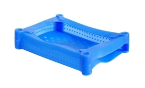 NEON Soft Silicone Protective Case for 3.5" hard drive / SSD - HDD-SOFTCASE-BLU - Picture 1 of 3