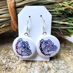Orecchini Università Gonzaga GU Gonzaga Bulldogs Souvenir NCAA Alumni Gioielli - Foto 1 di 1