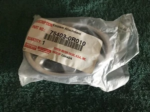2015-2018 TOYOTA RAV4 LIFT GATE EMBLEM BADGE REAR 75403-0R010 OEM - Bild 1 von 1