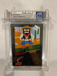 Wild Gunman, matte sticker, Hangtab, WATA grade 7.0, NES 1985 - Picture 1 of 7