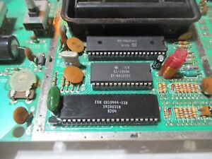 Atari 2600A TIA, RIOT, CPU, motherboard, RF box - working, but missing parts
