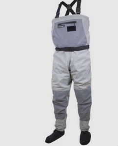 New - Frogg Toggs Men's Hellbender PRO SF Chest Wader, Gray/ 2XL New - Picture 1 of 8