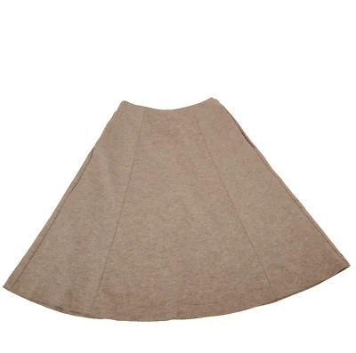 Falda UNIQLO Para Mujer Talla XS Mezcla Lana Marrón Oscuro Academia Twee Línea A Corpcore Foto 1 de 4