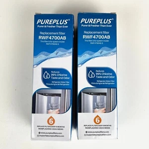 PUREPLUS RWF4700AB for LG LT1000P Water Filters 2Pc - Picture 1 of 3