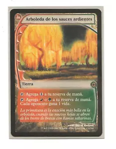 ARBOLEDA DE LOS SAUCES ARDIENTES MTG NM Future Sight Español Grove Burnwillows - Imagen 1 de 1