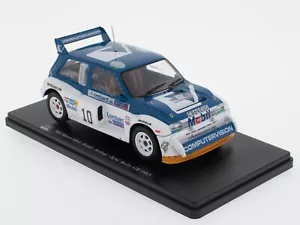 MG Metro 6R4 Pond Arthur RAC Rally GB 1985 - 1:24 Modellino auto Hachette WRC520 - Foto 1 di 4