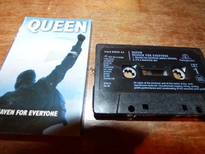 1995 CASSETTE SINGLE BY QUEEN- HEAVEN FOR EVERYONE/IT"S A BEAUTIFUL DAY- VG CON. - Picture 1 of 2