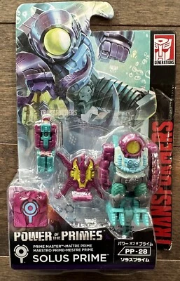 TAKARA TOMY Transformer Power the Prime PP-28 SOLUS PRIME Generation Chug POTP - Image 1 of 2