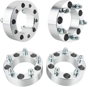 5x5.5 to 5x5 Wheel Adapters 2" Inch Put 5x127 Rims on 5x139.7 Trucks 1/2x20 4pc - Picture 1 of 24