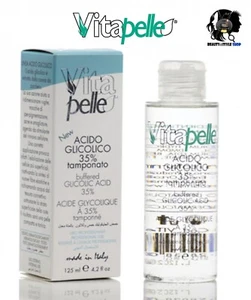 ACIDO GLICOLICO 35% TAMPONATO PHYTO SINTESI VITAPELLE SMAGLIATURE RUGHE 125ML - Foto 1 di 4