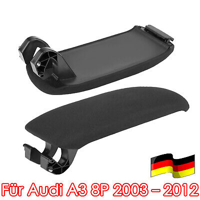 Klappe Armlehne Deckel Abdeckung Mittelarmlehne Für Audi A3 8P1 8P7  2003 – 2012 • 16.10€